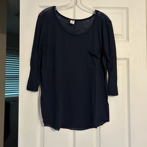 Blue Hollister top